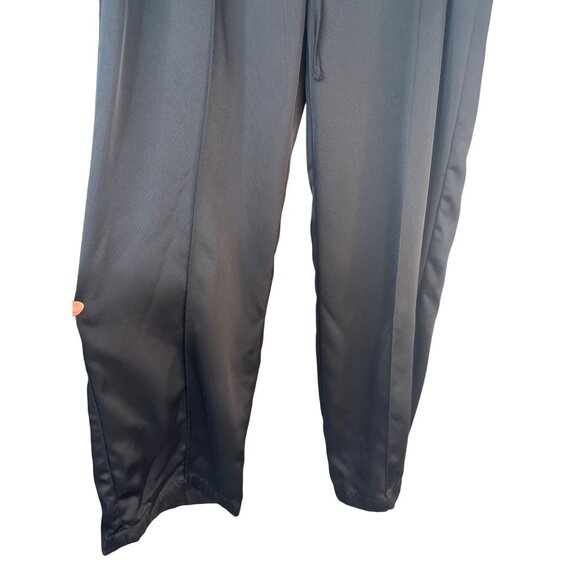 2/$30 Zara Womens Black Jersey Pants Large Elastic Waist - Picture 9 of 16